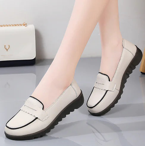 Gracie Moccasin - Slip-On Soft Sole Shoes for Moms (One Pair)